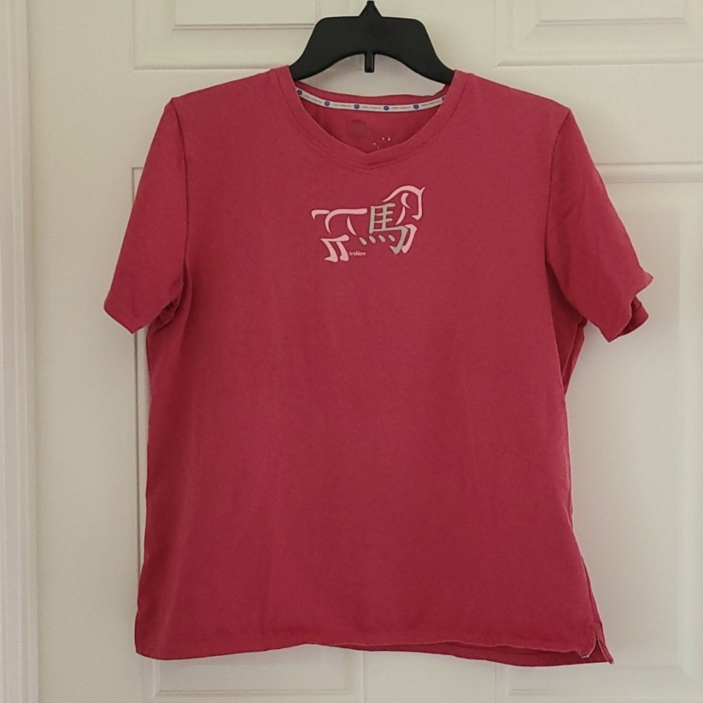 Irideon horse decal t-shirt, large